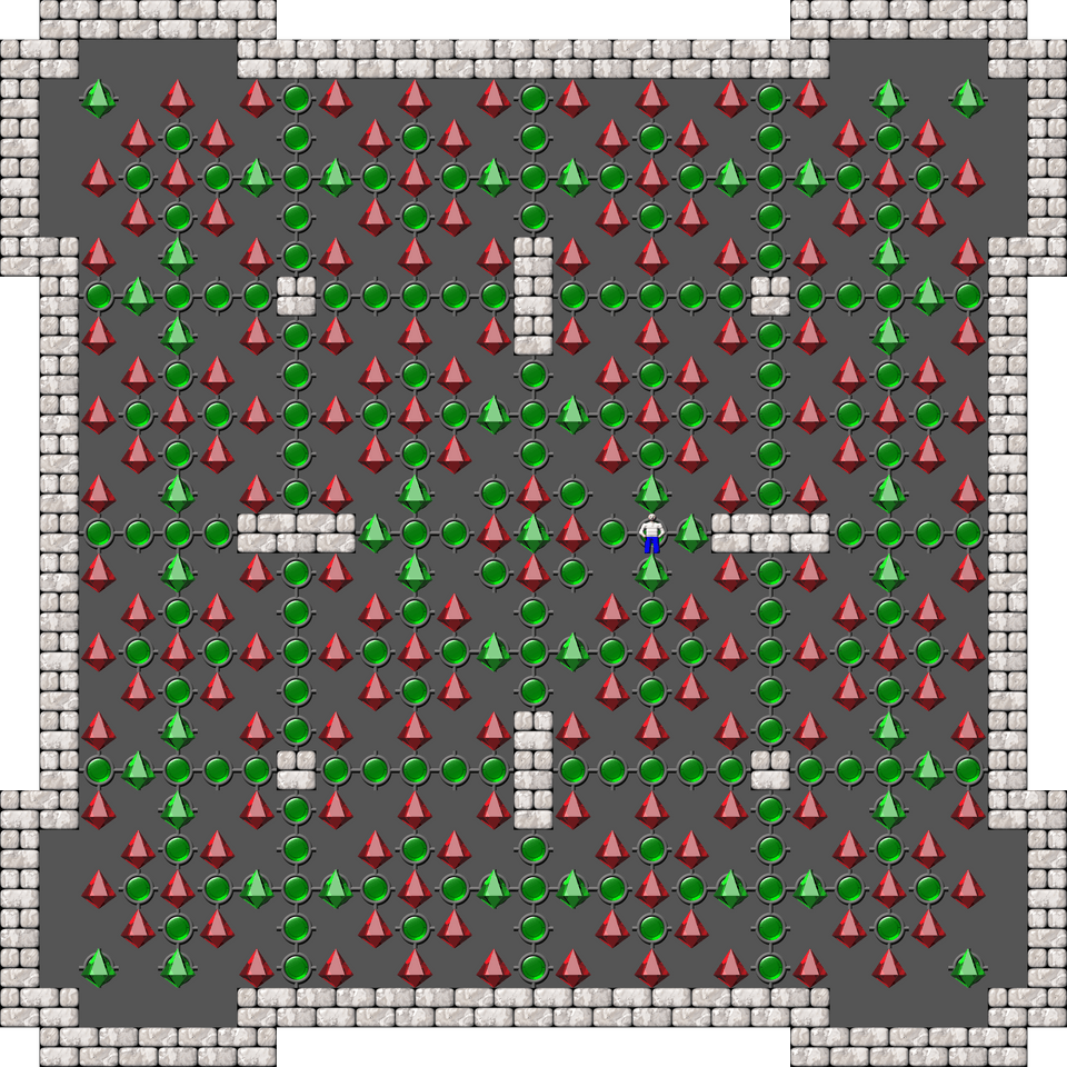 Sokoban Sasquatch 06 Arranged level 73